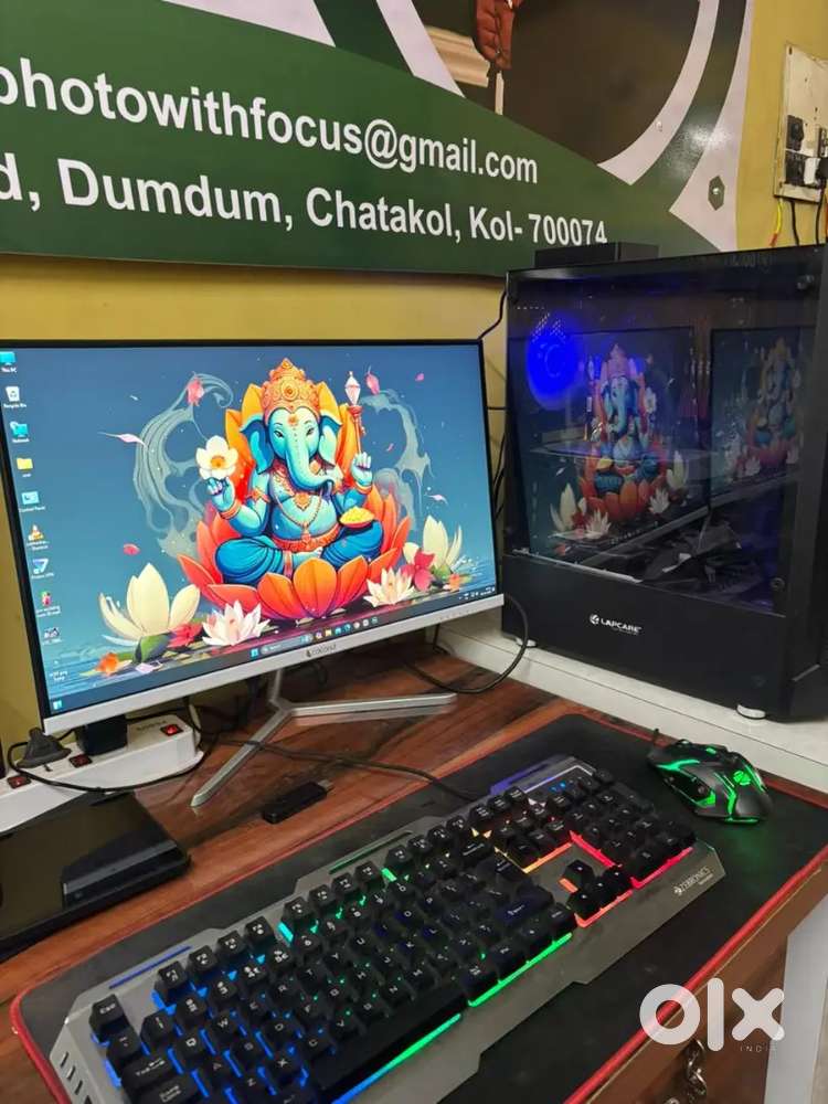 4K EDITING & GAMING PC  with MONITOR