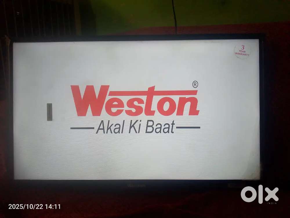 Weston 2024 model smart tv 32 Inch