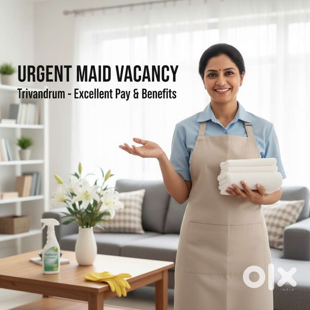 Urgent vacancy for maids