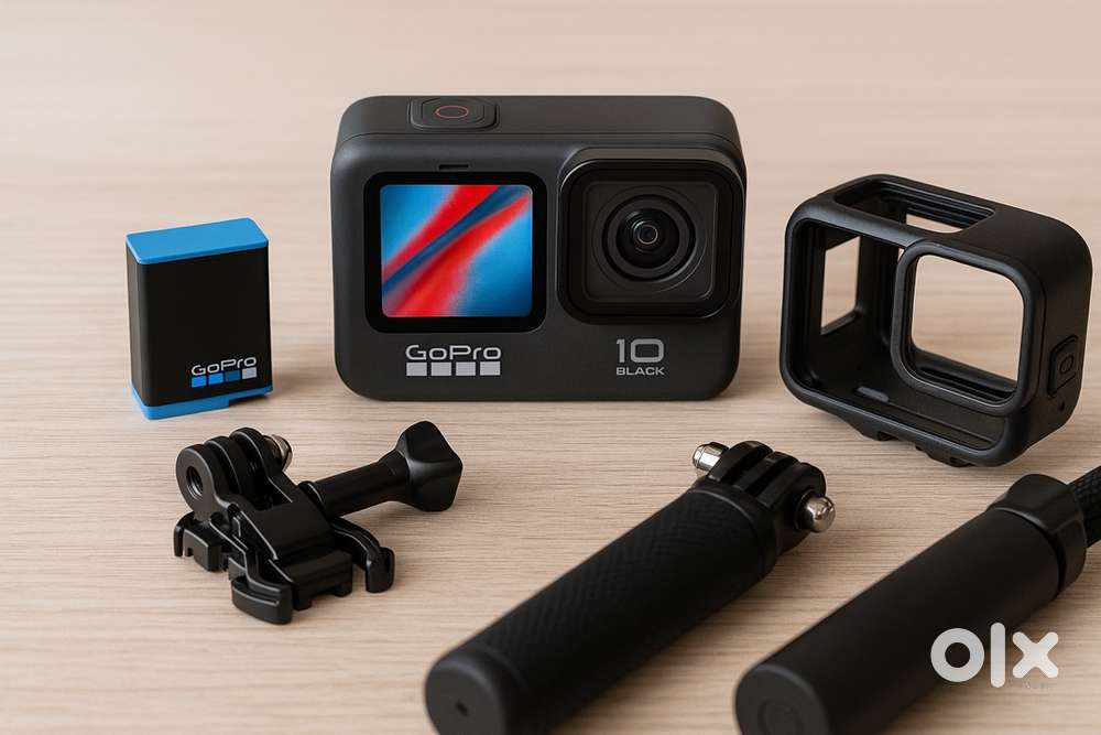 GoPro Hero 10 with Accessories – Excellent Condition