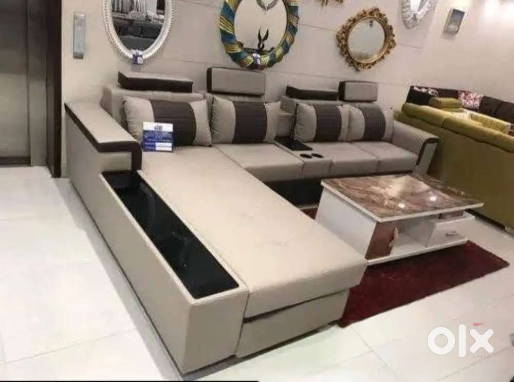 Brand New lounger + 3 seater adjustable Headrest