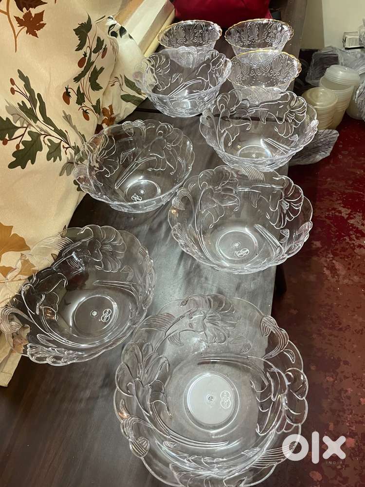 Decorative items ,lights,containers,bowls,plates,flask