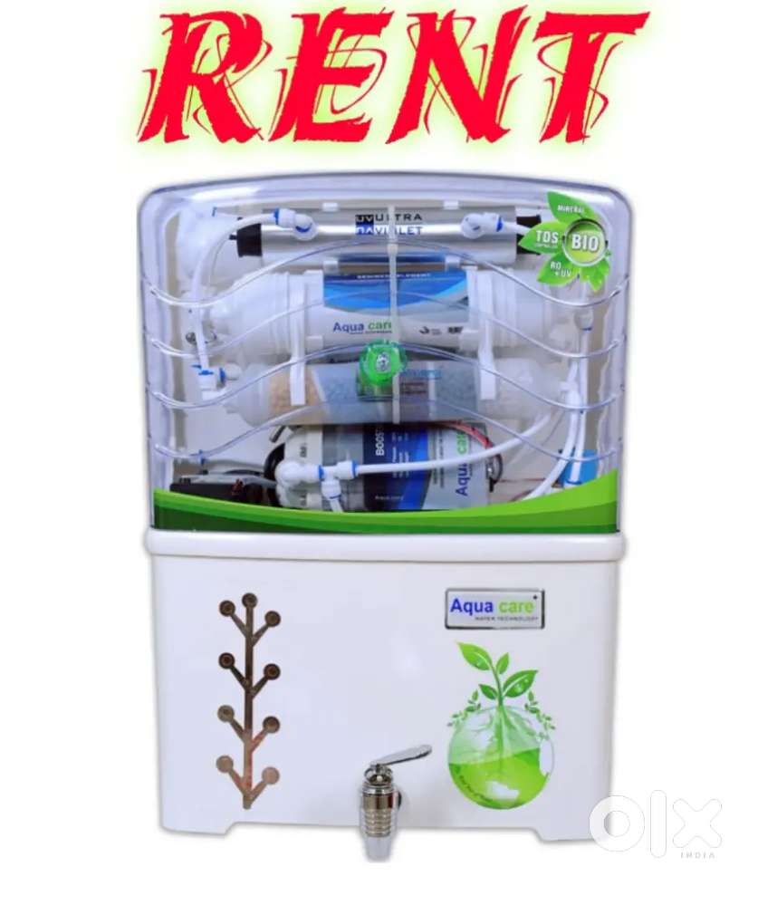 Water purifier available on rent