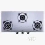 Elica inox Hd 3B 77 burner gas stove
