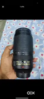 Nikon AFS full frame 70-300 VR lens