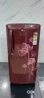 LG 4 Star 190 litres Single Door Fridge, Elegant Maroon colour.