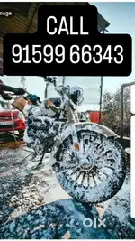 Wanted job and work car wash and bike wash