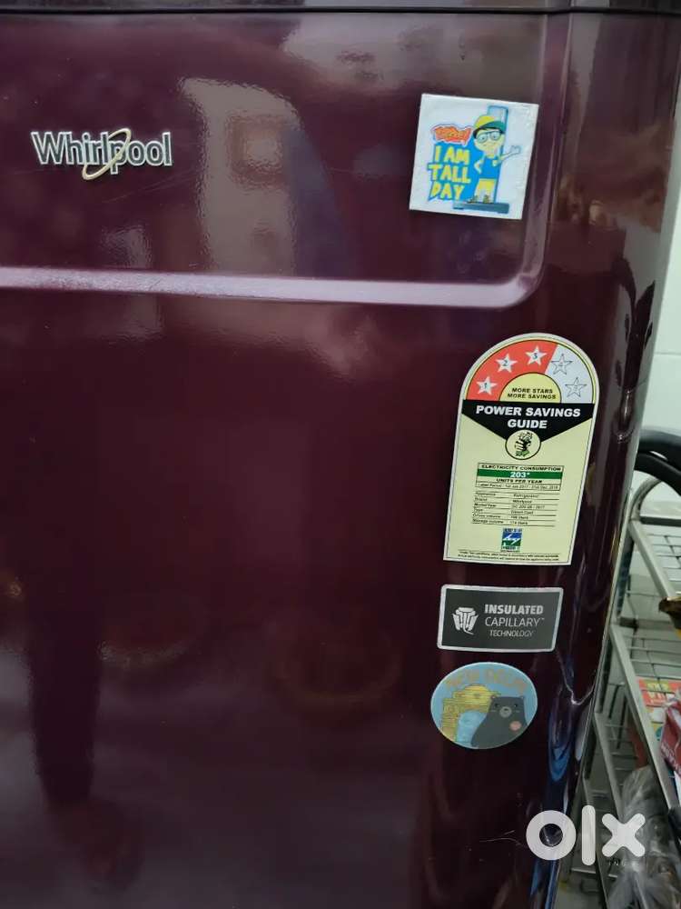 Whirlpool fridge 192ltr