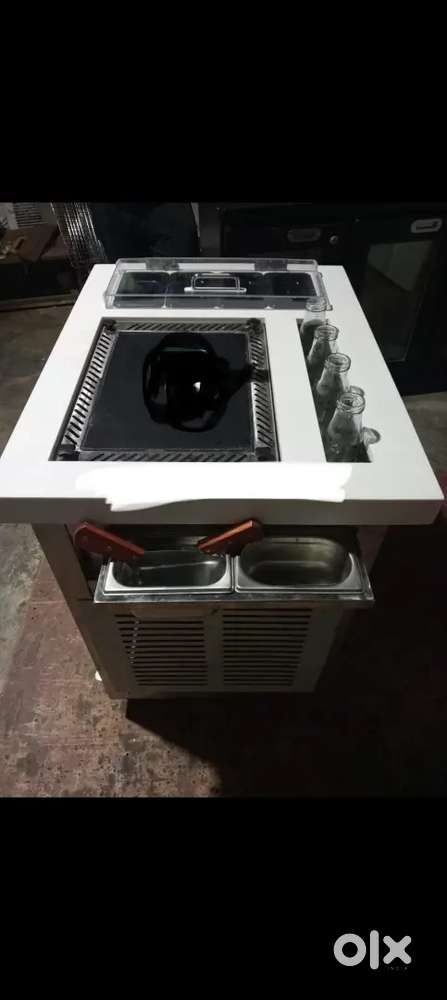 New Cold stone ice cream machine.Trending in metrocity icecream parlor