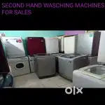 SECOND HAND WASCHING MACHINES FOR SALES
