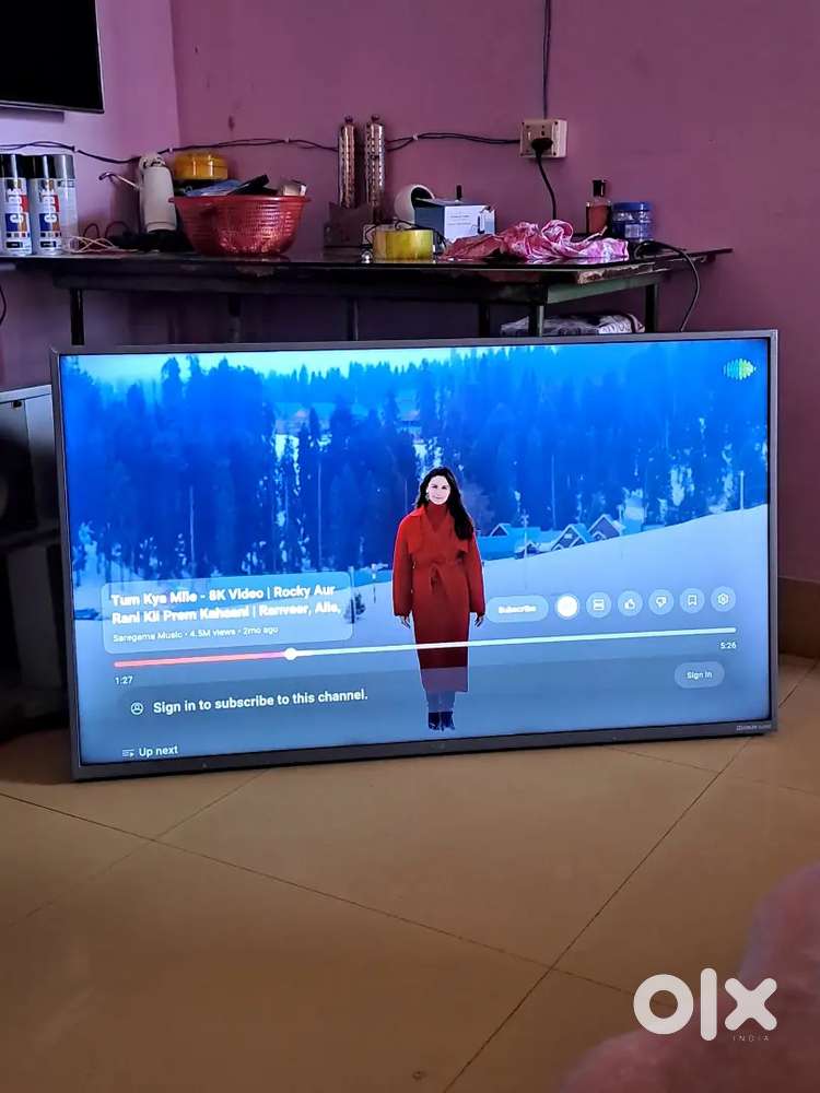 VU 50 inch android 4k smart TV.