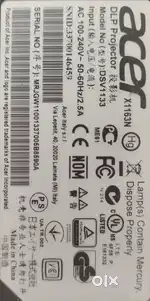 Projector AcerX1163N