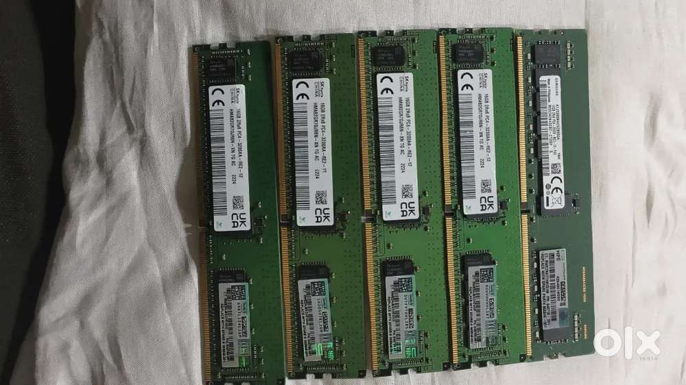 RAM DDR 4 16GB 2667hz Server Ram + 3200 hz desktop RAM