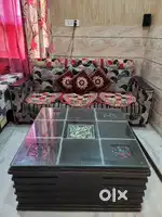 5 Seater Sofa Set with Center Table