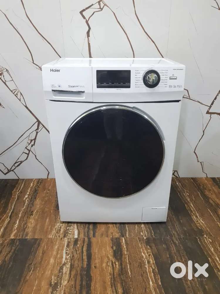 Haier 6kg front load fully automatic washing machine@