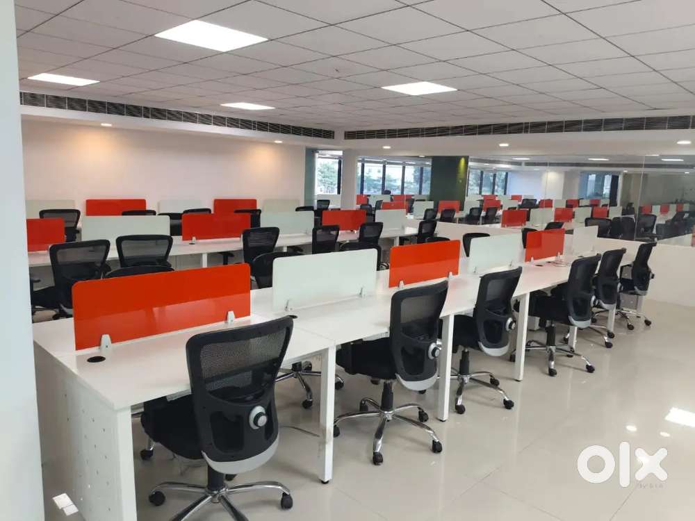 140 seater 8 cabin 1 conference reception pantry