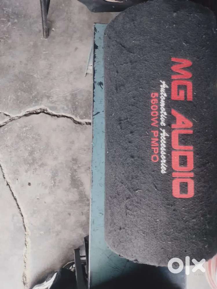 Original bass tube MG AUDIO 5600 watt 2 month old