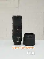 For canon * Sigma Dg 150-500mm 1:5-6.3 Apo HSM LENS for Sale Used one