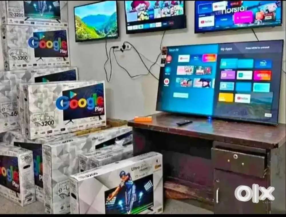 32 INCH BRAND NEW SMART ANDROID LED TV 4K TECHNOLOGY Rs.6,490 only COD