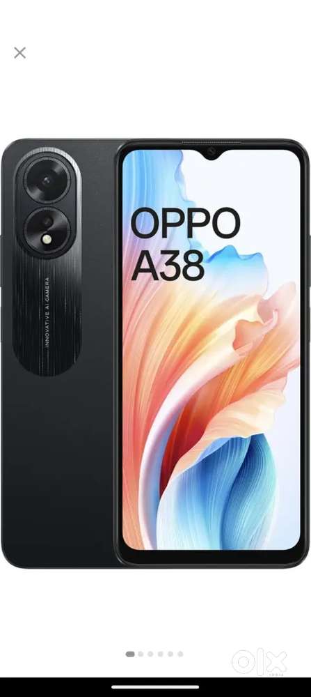 Oppo A38 Black 4Gb+128gb Only mobile with Good Condition