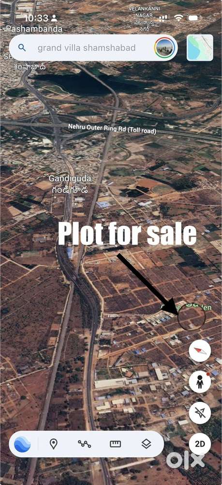 Prime Commercial Plot for Sale in Shamshabad