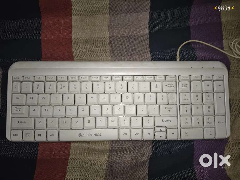Zebronics wired keyboard