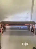 Wooden bench