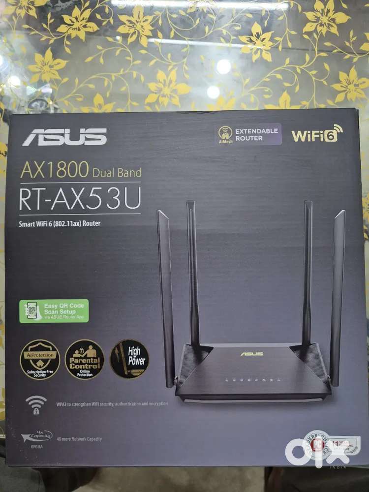 ASUS AX 1800 DUAL BAND RT-AX 53U