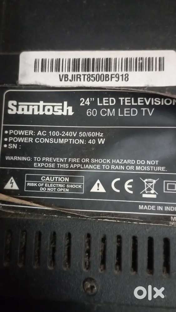Sontosh company 24 inchi tv good condition