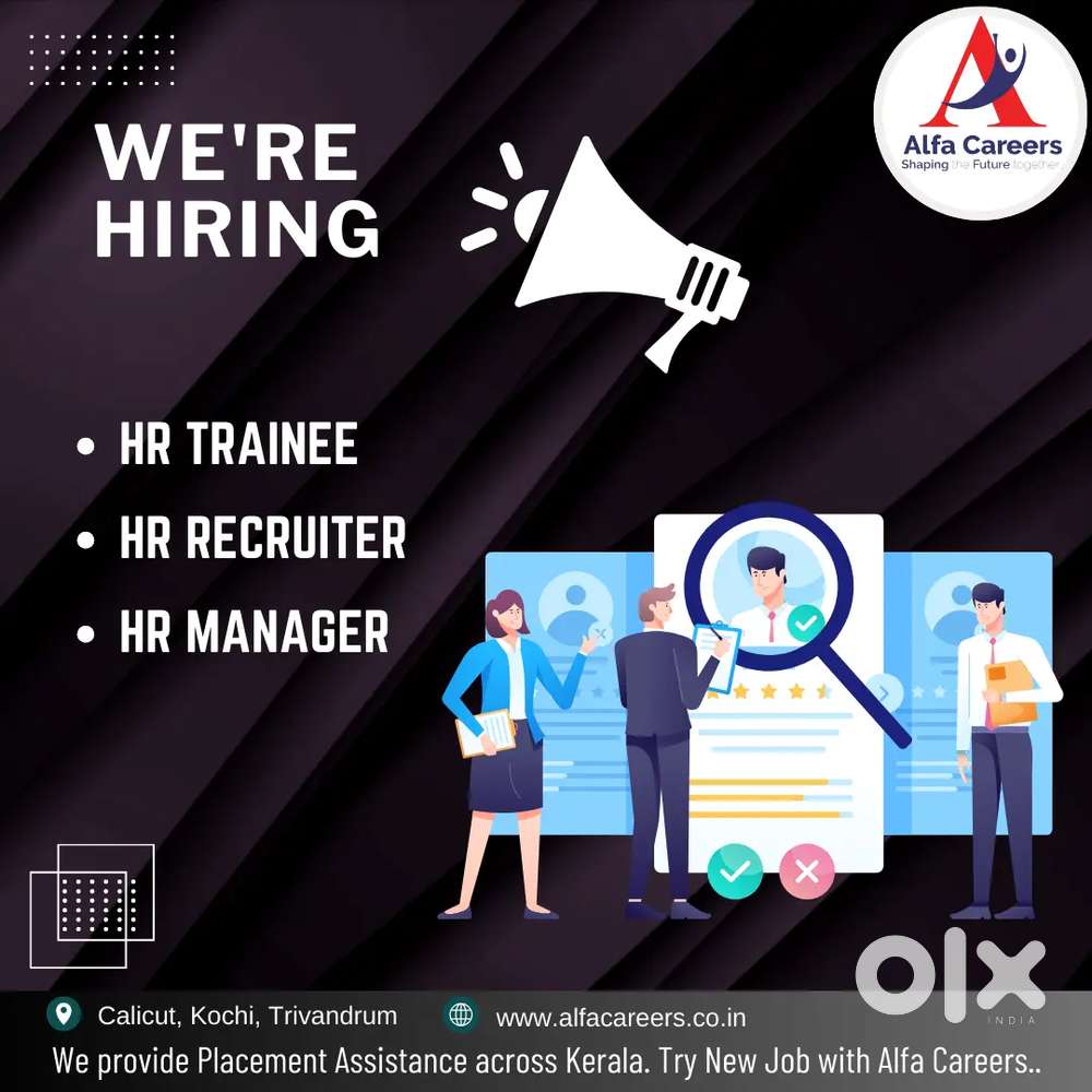 Urgent HR Trainees/Hr Manager Vacancy in Calicut