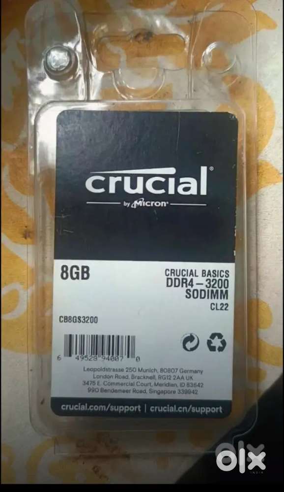 Brand New 8Gb DDR4 RAM for sale - Unused