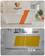Customised Cash counter reception tables office tables furniture