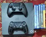 PS4 SLIM 1TB FRESH CONDITION