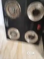 Prestige Gas stove, 4 burner, profile sheets JSW , bird cage 2/2 feet
