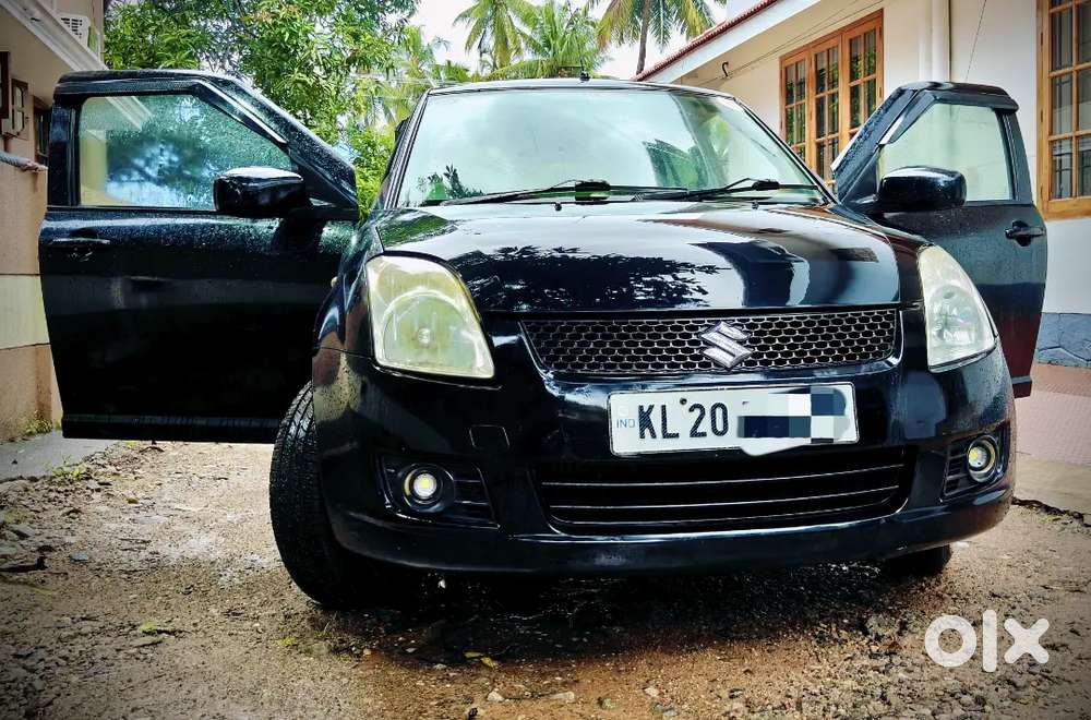 “Sporty Black Swift Diesel – New Tyres, Classy Look, Ready to Ride!”
