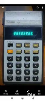 Casio Personal H1  VFD (vacuum fluorescent displayed) calculators.