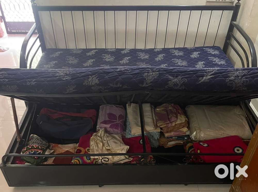 Iron sofacumbed and Almari,wardrobe