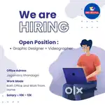Graphic designer cum Video Editor