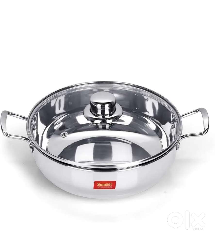 Kadhai With Glass Lid