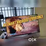 43 SMART ANDROID LED TV JUST 12999 ONLY BOOKING NOW