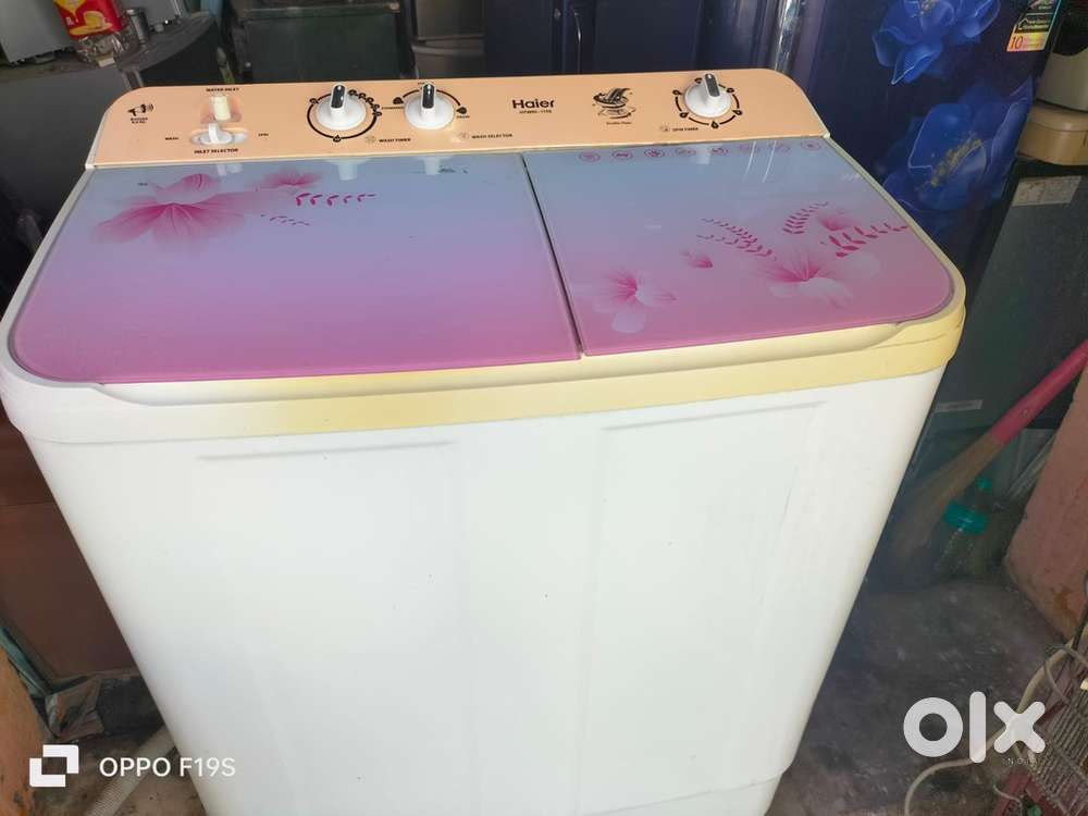 Haier semi automatic washing machine for sale - Excellent condition