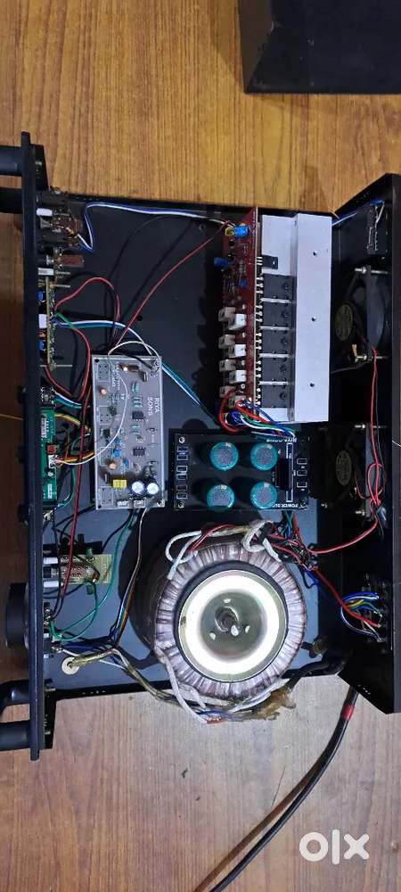 Double 12inch colum with amplifer