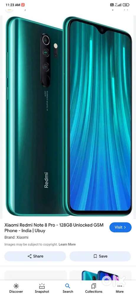 Note 8 pro 6gb 64gb