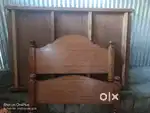 Double bed coat with newly polished