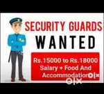 Wanted security guard and house keeping