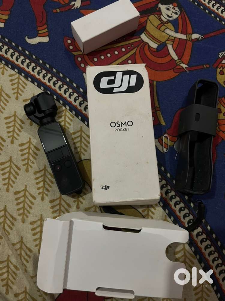 DJI OSMO POCKET GIMBLE CAMERA WITH SAFETY CASE IN EXCELLENT CONDITION