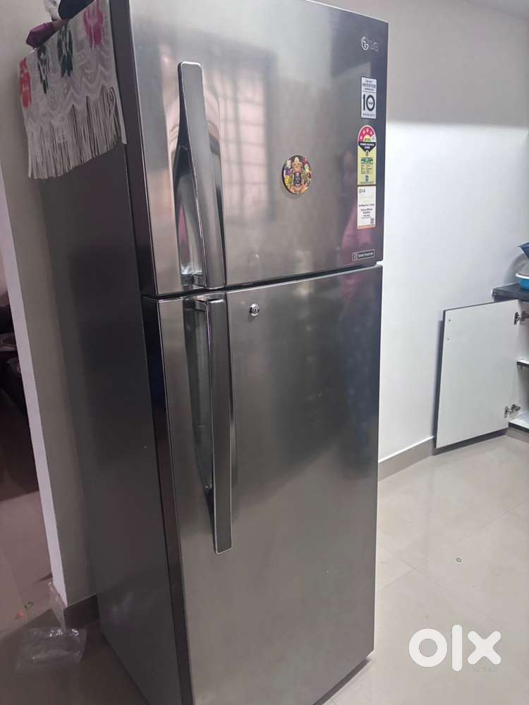 Lg double door fridge 316 liter with smart inverter and convertable