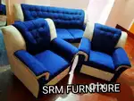 New Branded 3+1+1 sofa set available with a warranty and home delivery