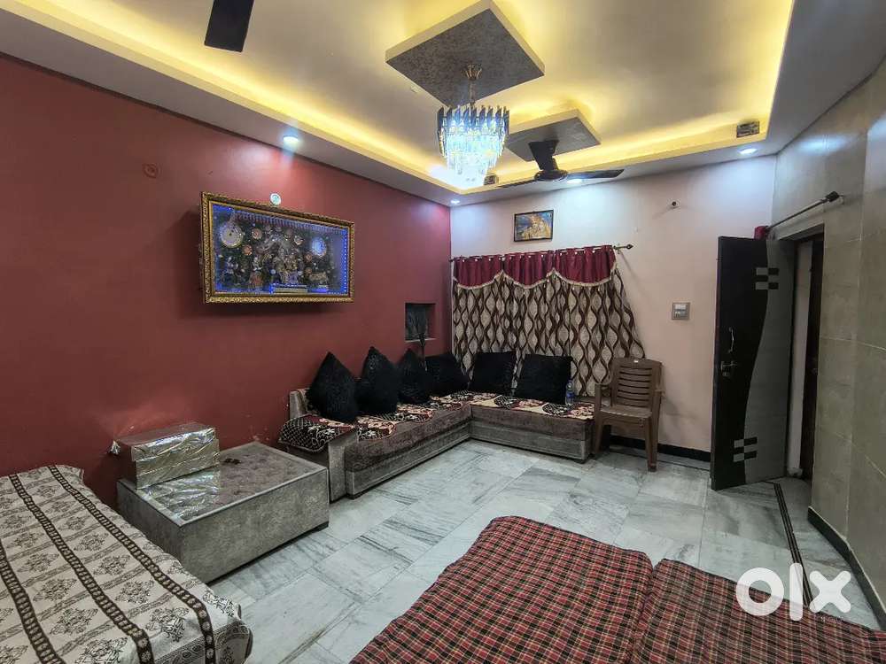 Fully Furnished two portions both 2 BHK with all modern amenities