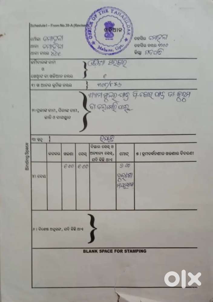 Gharabari plot sale.